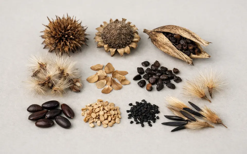 Flower Seed Identification by Photo: How to Identify Flower Seeds and Seed Heads visual support